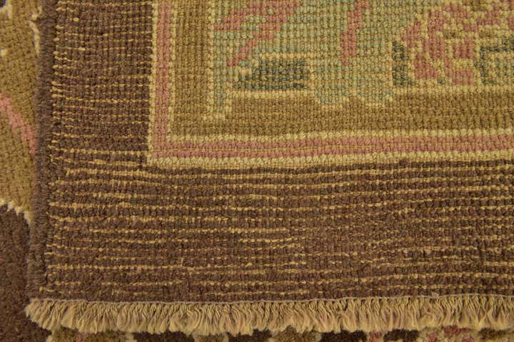 6' 5 x 8' 8 Hand Knotted Oushak Wool Rug