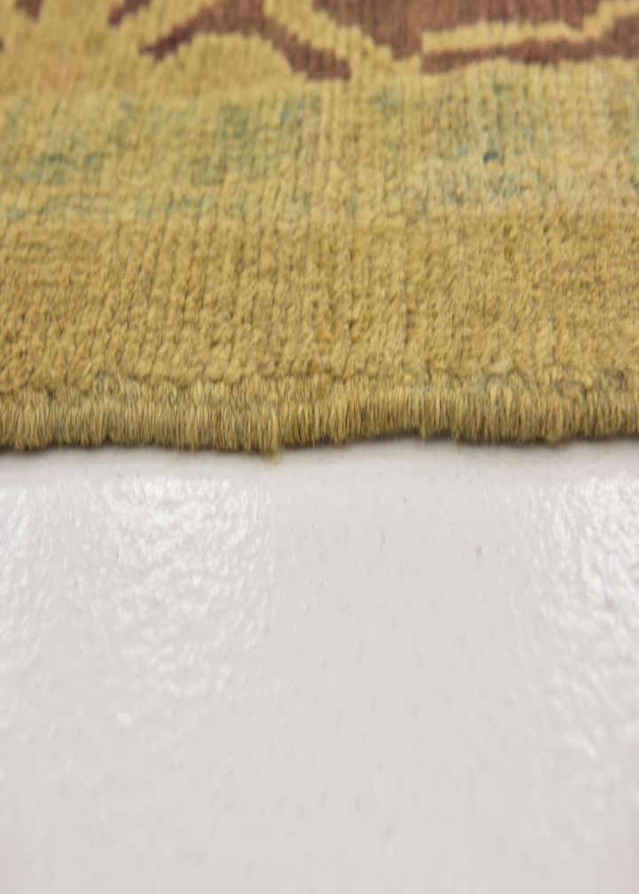 9' 4 x 11' Hand Knotted Oushak Wool Rug