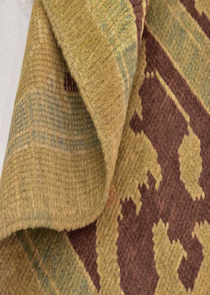 9' 4 x 11' Hand Knotted Oushak Wool Rug
