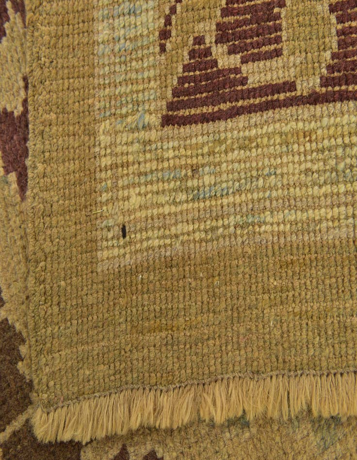 Detail image of 9' 4 x 11'  Hand Knotted Oushak Wool Rug