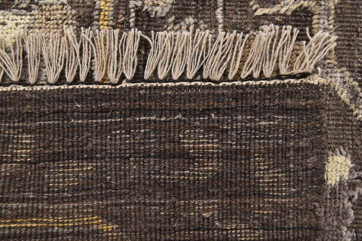 10' 4 x 13' 6 Hand Knotted Oushak Wool Rug