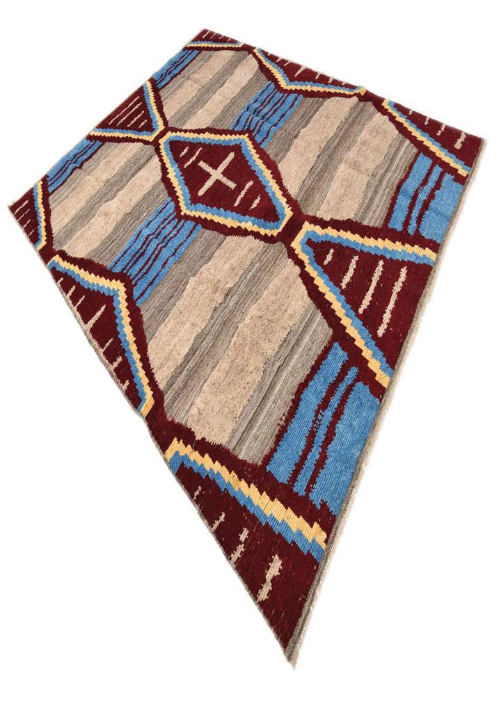 7' 11 x 10' 5 Hand Knotted Oushak Wool Rug
