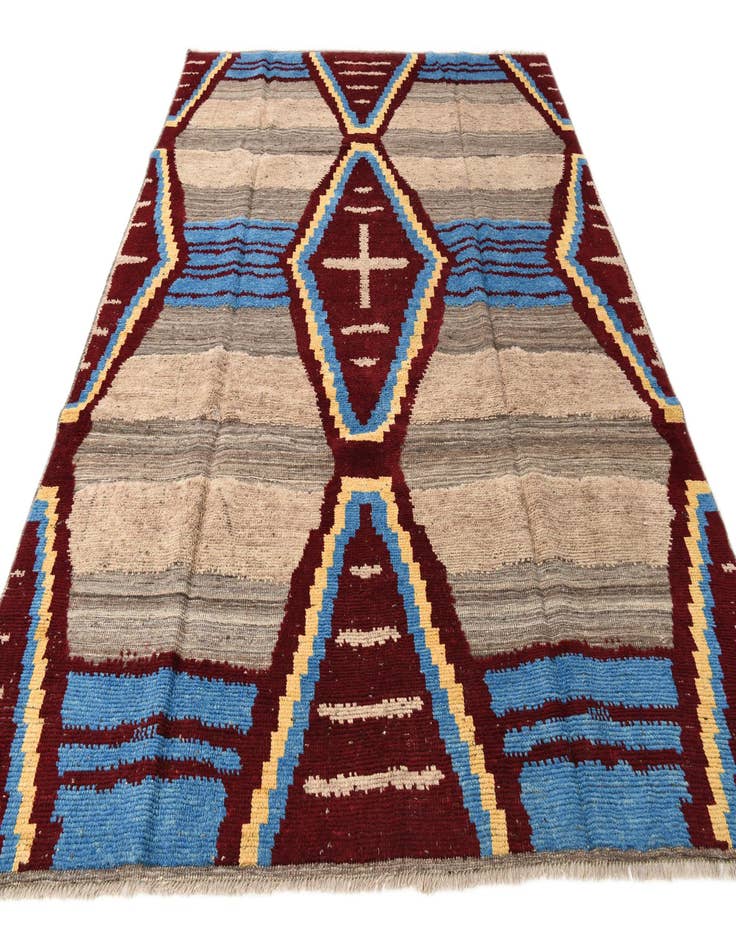 Detail image of 7' 11 x 10' 5 Hand Knotted Oushak Wool Rug