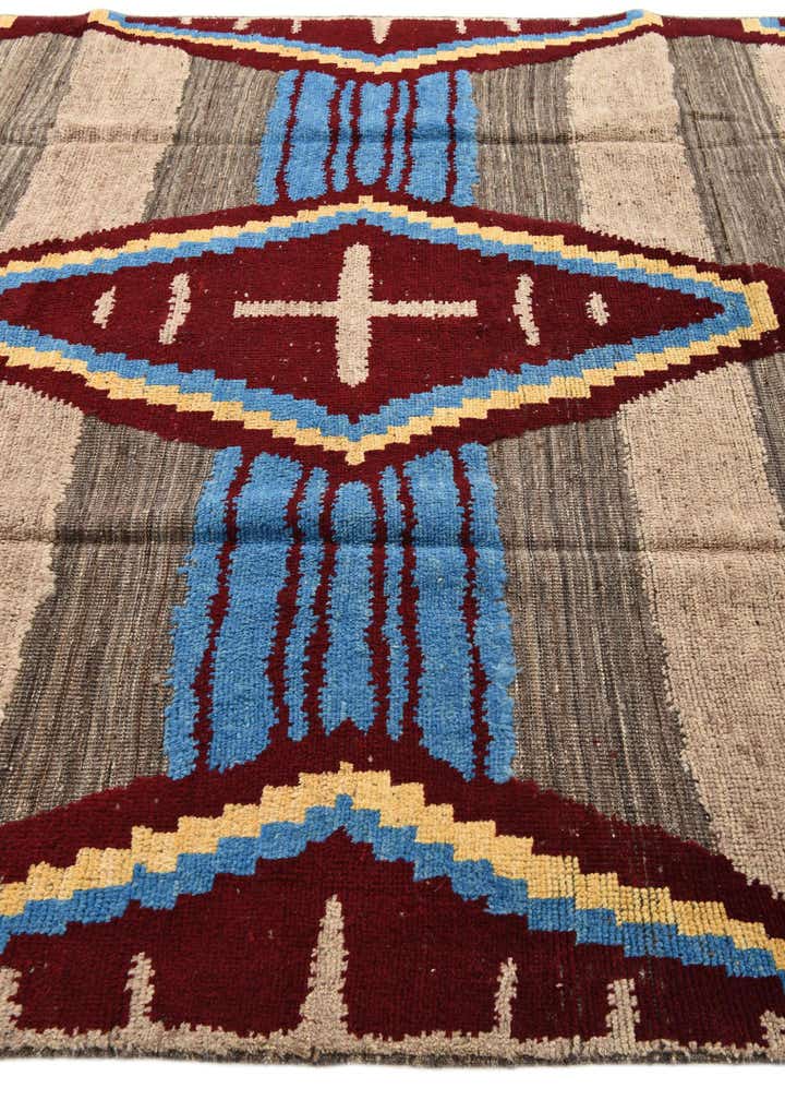 7' 11 x 10' 5 Hand Knotted Oushak Wool Rug