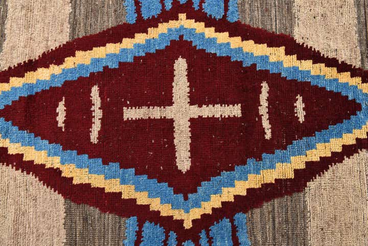 7' 11 x 10' 5 Hand Knotted Oushak Wool Rug