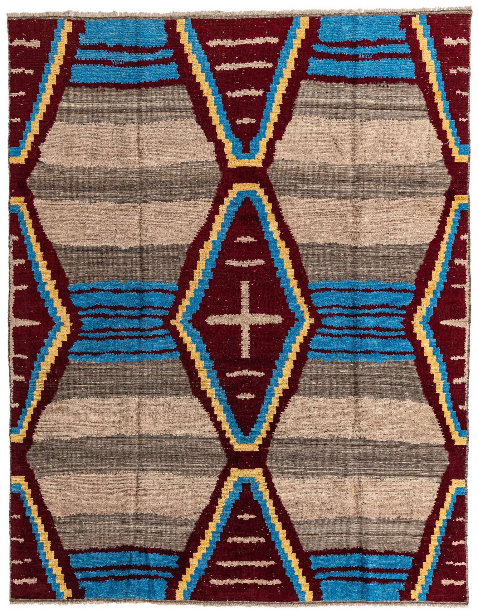 7' 11 x 10' 5 Hand Knotted Oushak Wool Rug