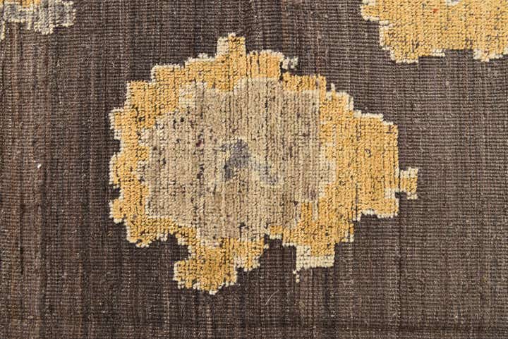 9' 3 x 12' 5 Hand Knotted Oushak Wool Rug