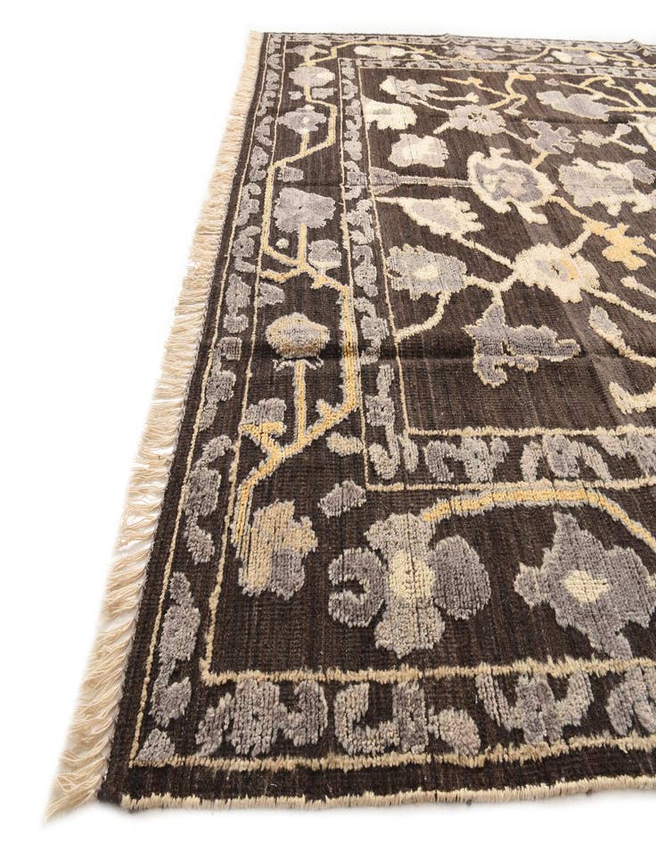 Detail image of 9' x 12' 4  Hand Knotted Oushak Wool Rug