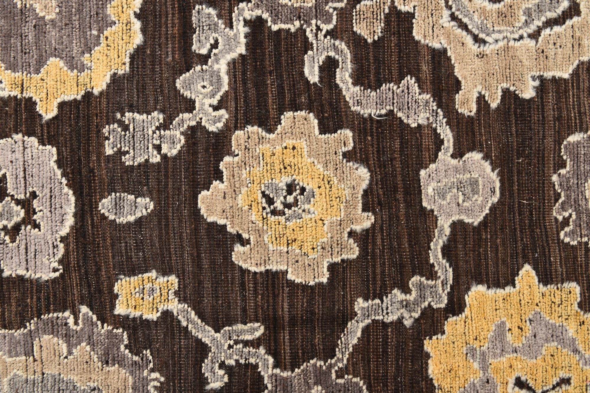 9' x 12' 2 Hand Knotted Oushak Wool Rug