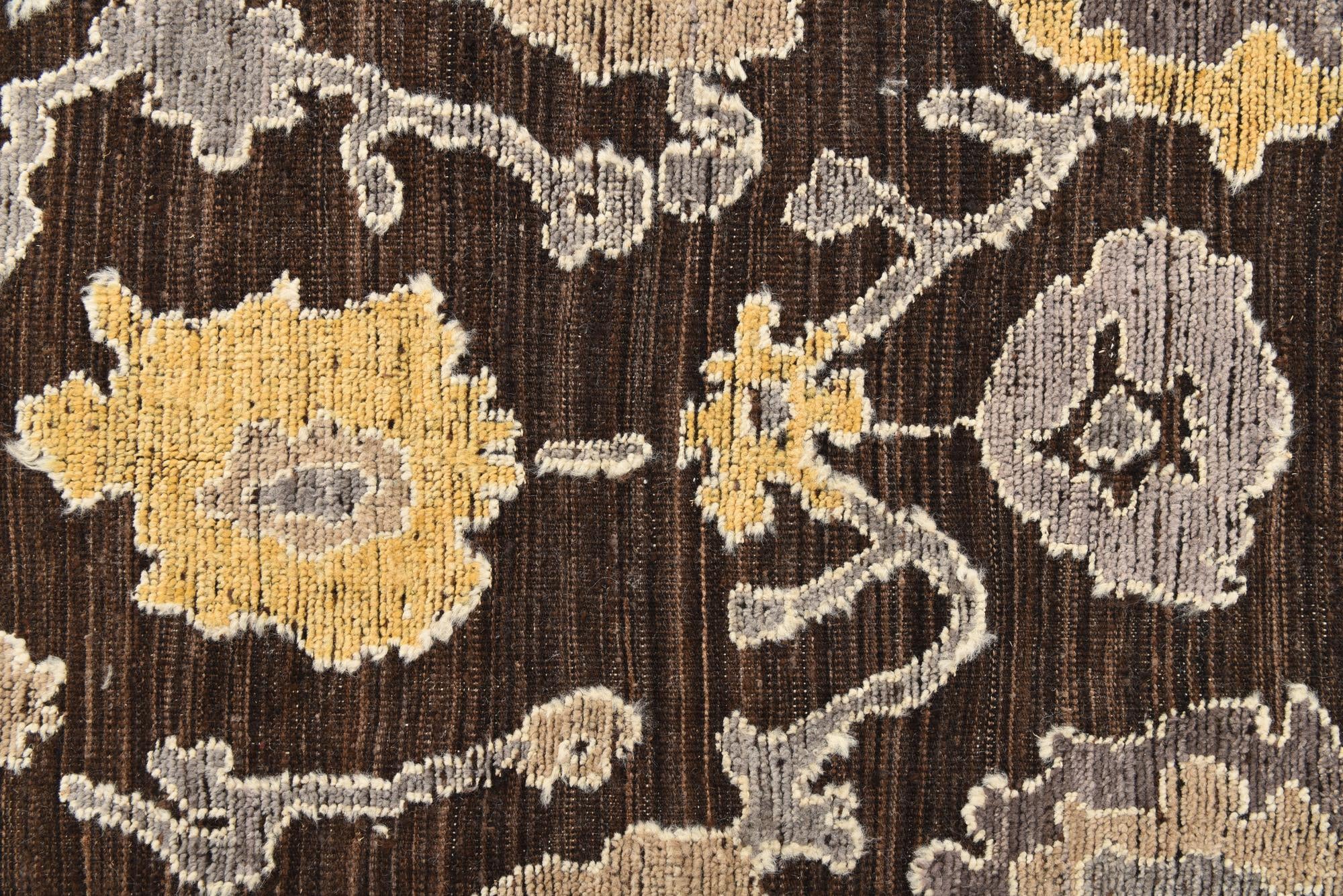 9' x 12' 2 Hand Knotted Oushak Wool Rug