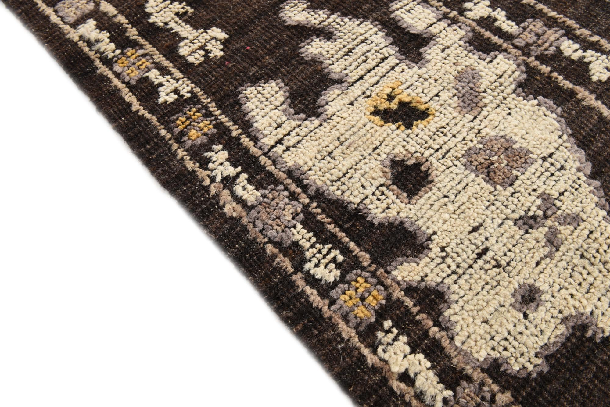 10' x 14' 10 Hand Knotted Oushak Wool Rug