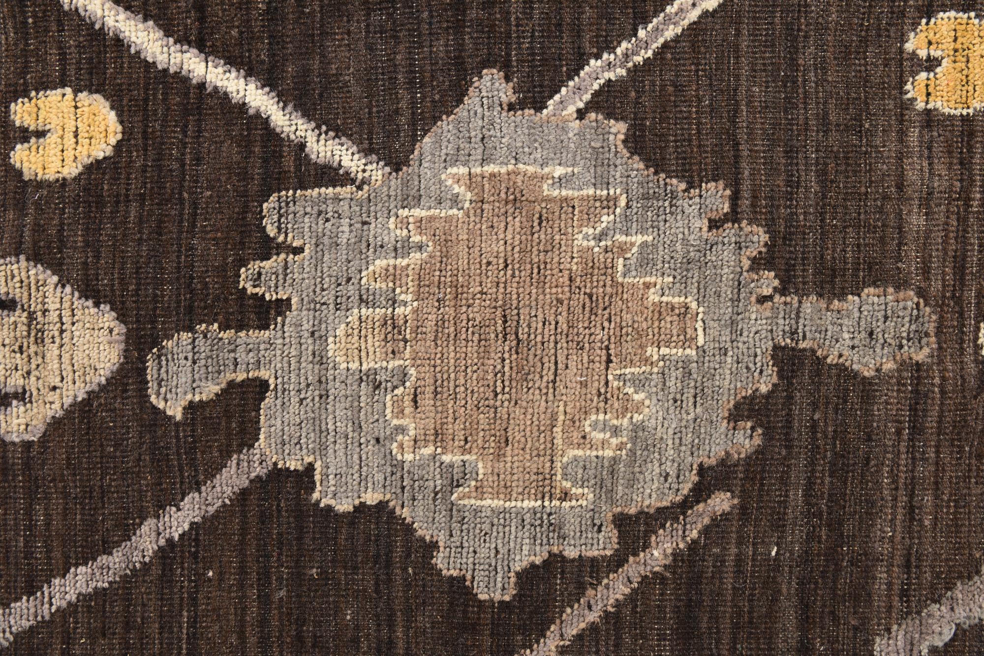 10' x 14' 10 Hand Knotted Oushak Wool Rug