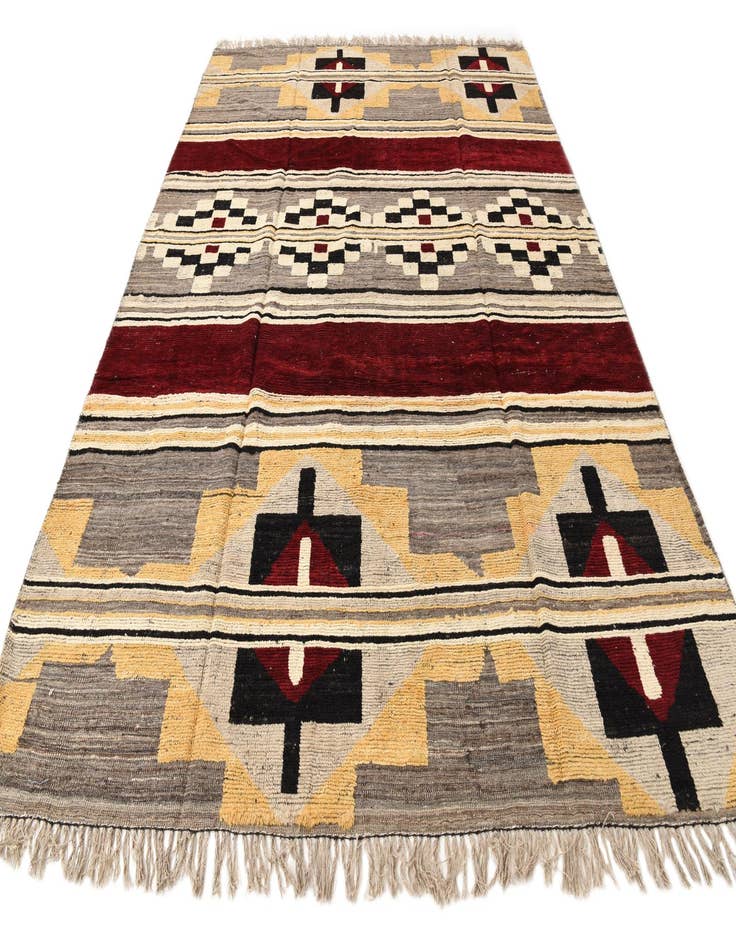 Detail image of 8' 8 x 12' 4  Hand Knotted Oushak Wool Rug