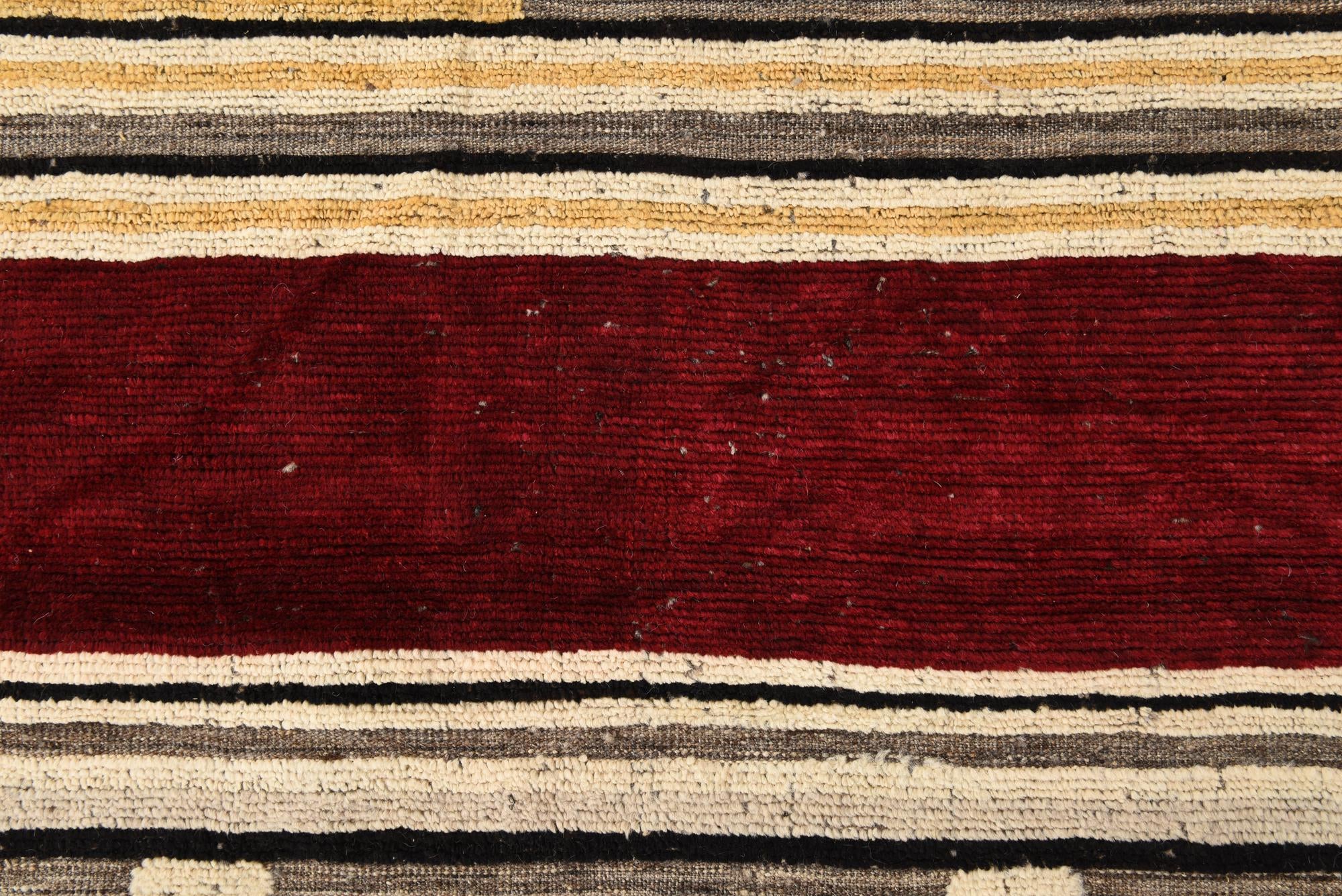 8' 8 x 12' 4 Hand Knotted Oushak Wool Rug