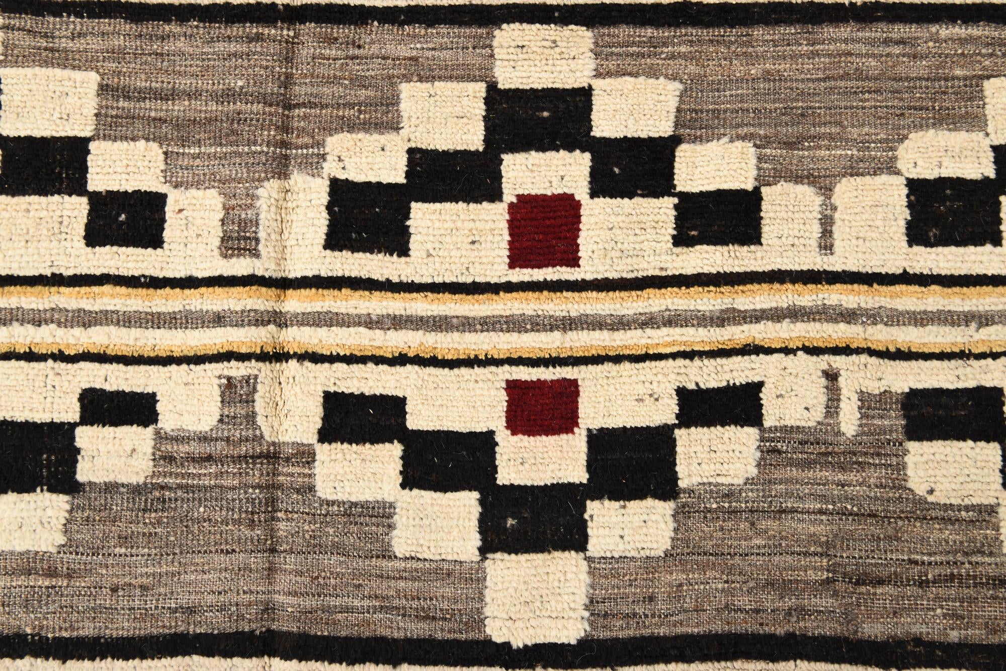 8' 8 x 12' 4 Hand Knotted Oushak Wool Rug