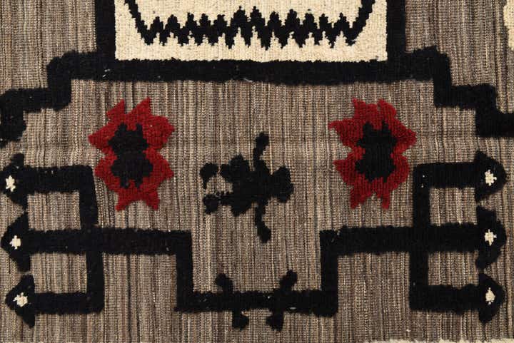 8' x 10' 4 Hand Knotted Oushak Wool Rug