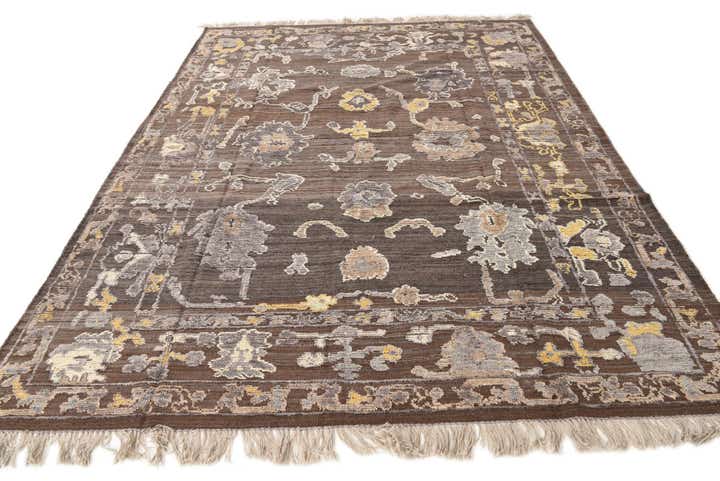 245cm x 325cm Handgeknüpft Oushak Wolle Teppich