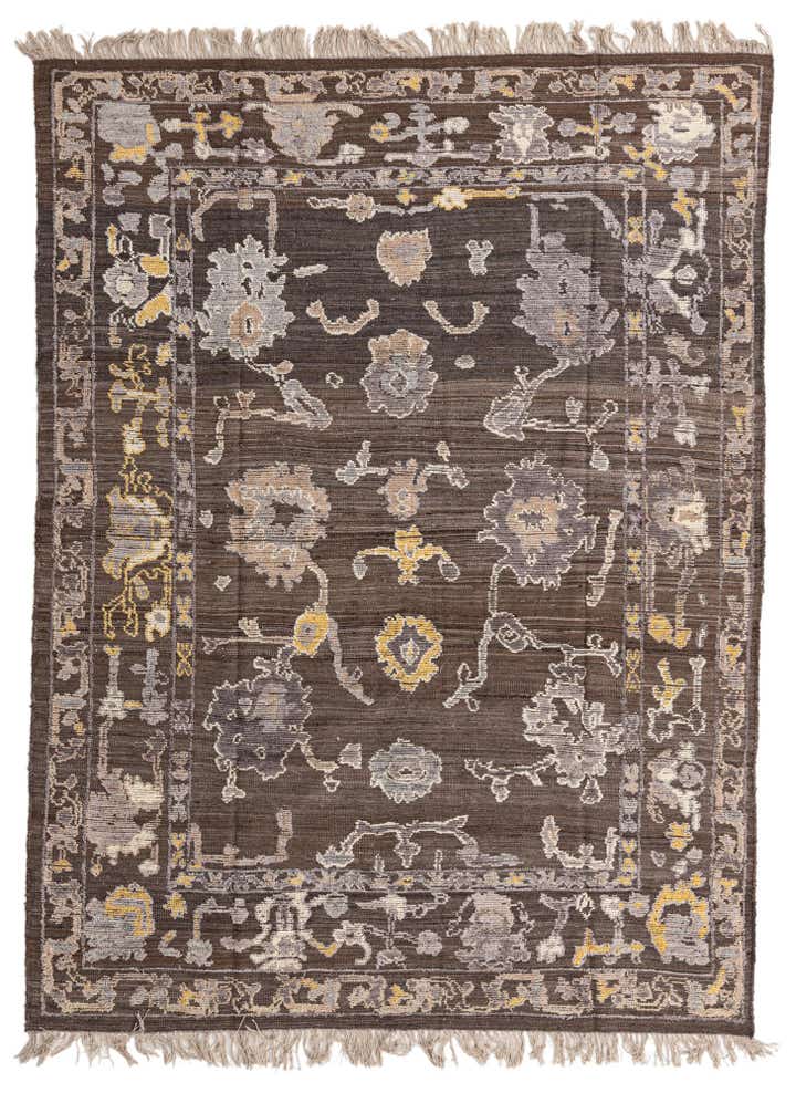 245cm x 325cm Handgeknüpft Oushak Wolle Teppich