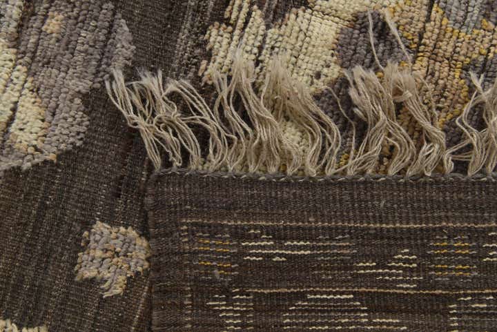 9' 1 x 12' Hand Knotted Oushak Wool Rug