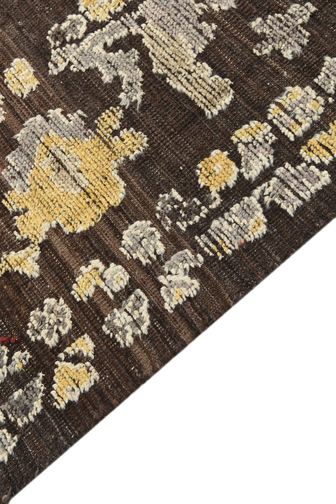 8' 1 x 10' 4 Hand Knotted Oushak Wool Rug