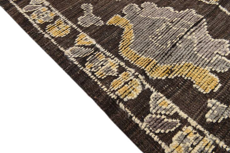 Detail image of 10' x 14' 5 Hand Knotted Oushak Wool Rug