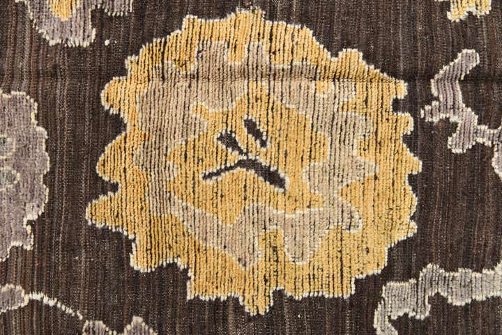 10' x 14' 5 Hand Knotted Oushak Wool Rug