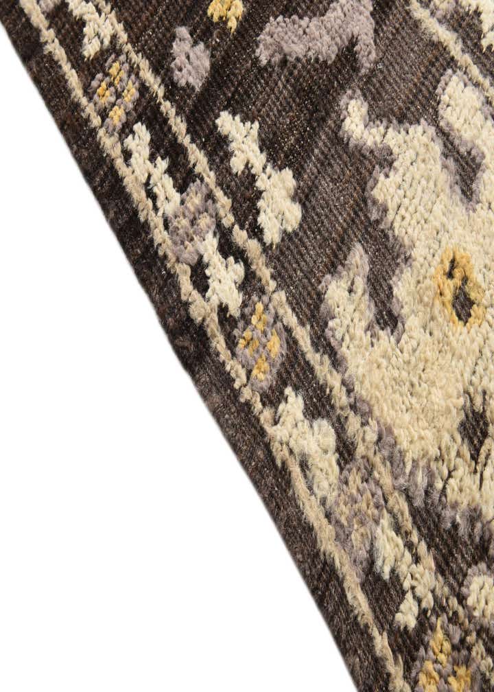 9' 1 x 12' 7 Hand Knotted Oushak Wool Rug