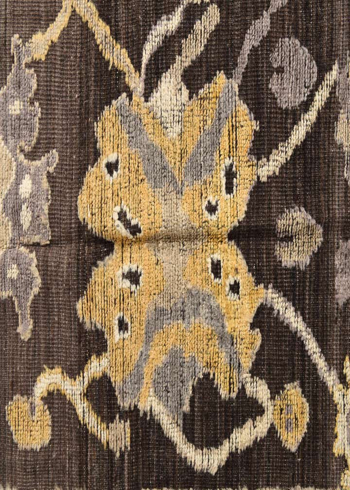 9' 1 x 12' 7 Hand Knotted Oushak Wool Rug