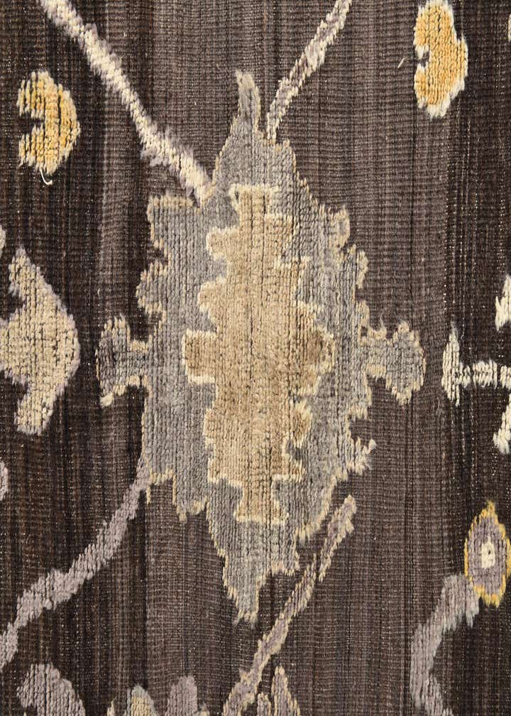 9' 1 x 12' 7 Hand Knotted Oushak Wool Rug