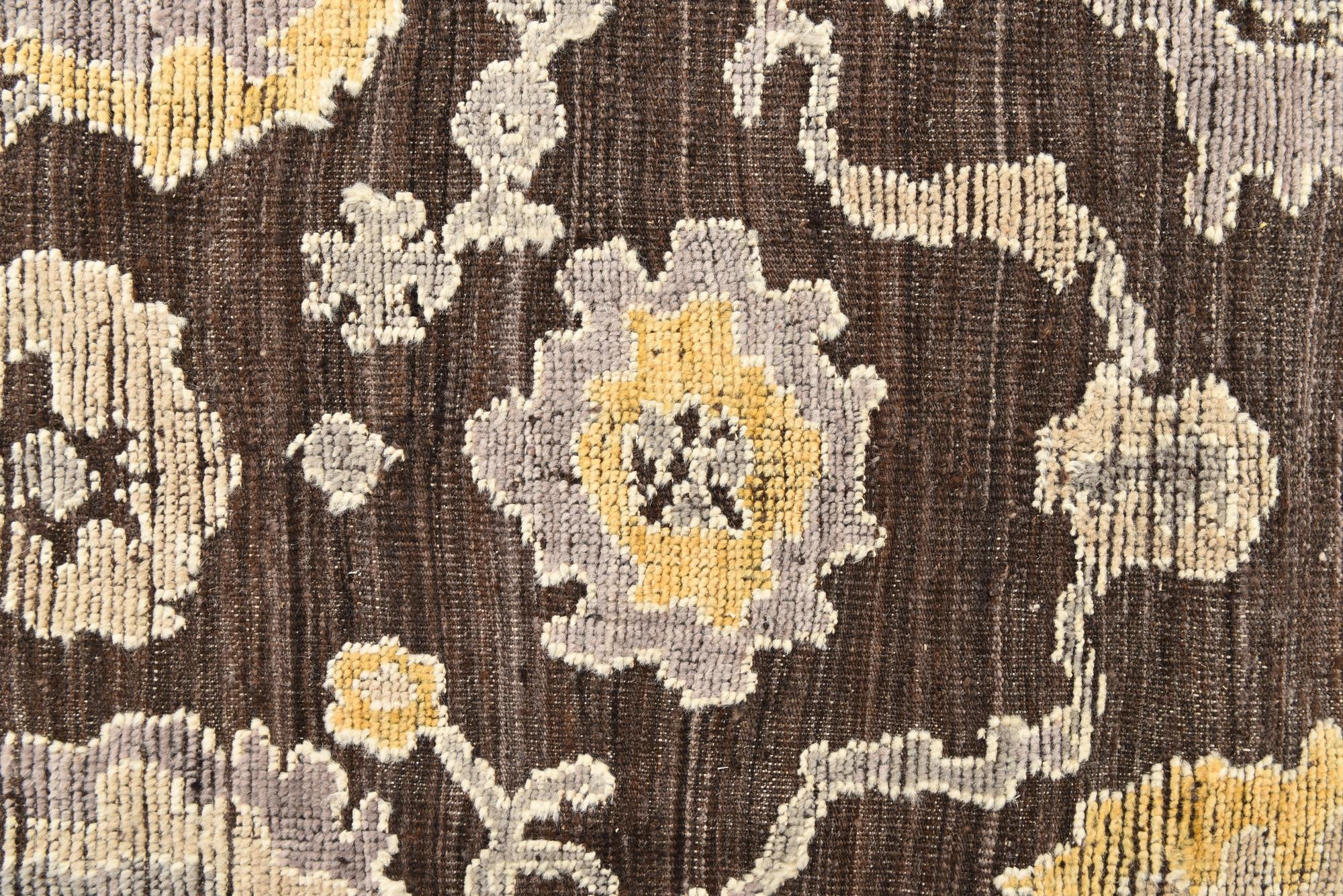 8' 3 x 10' 3 Hand Knotted Oushak Wool Rug