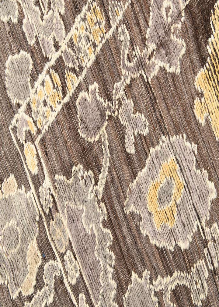 8' 3 x 10' 3 Hand Knotted Oushak Wool Rug