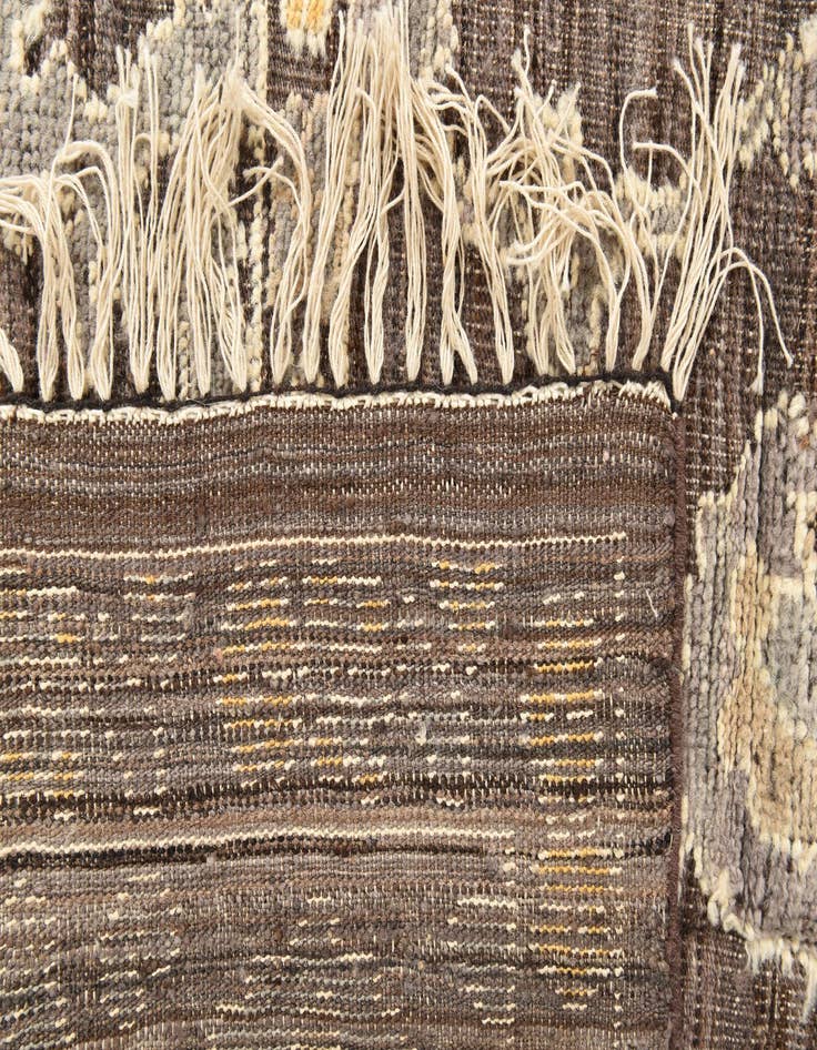 Detail image of 8' 3 x 10' 3  Hand Knotted Oushak Wool Rug