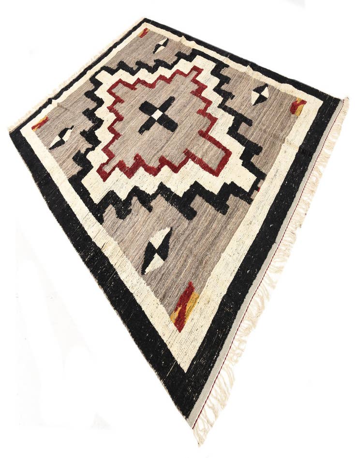 Detail image of 8' x 10' 3  Hand Knotted Oushak Wool Rug