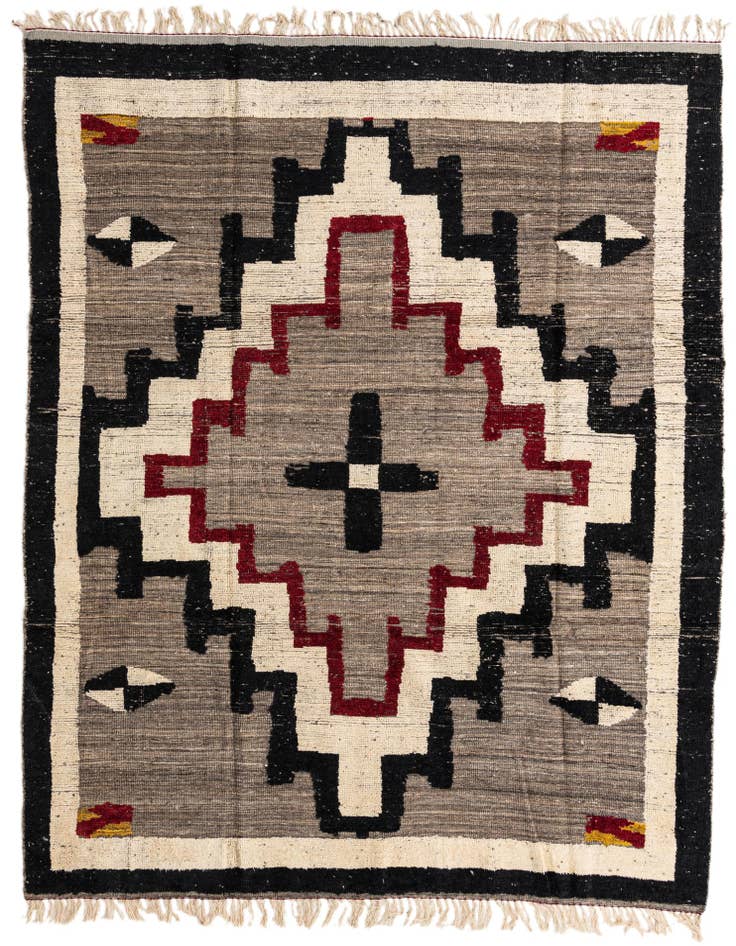 Detail image of 8' x 10' 3 Hand Knotted Oushak Wool Rug