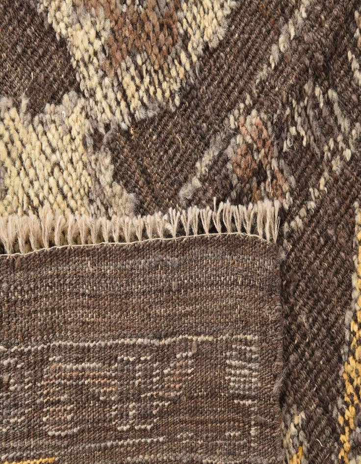 Detail image of 8' x 10'  Hand Knotted Oushak Wool Rug