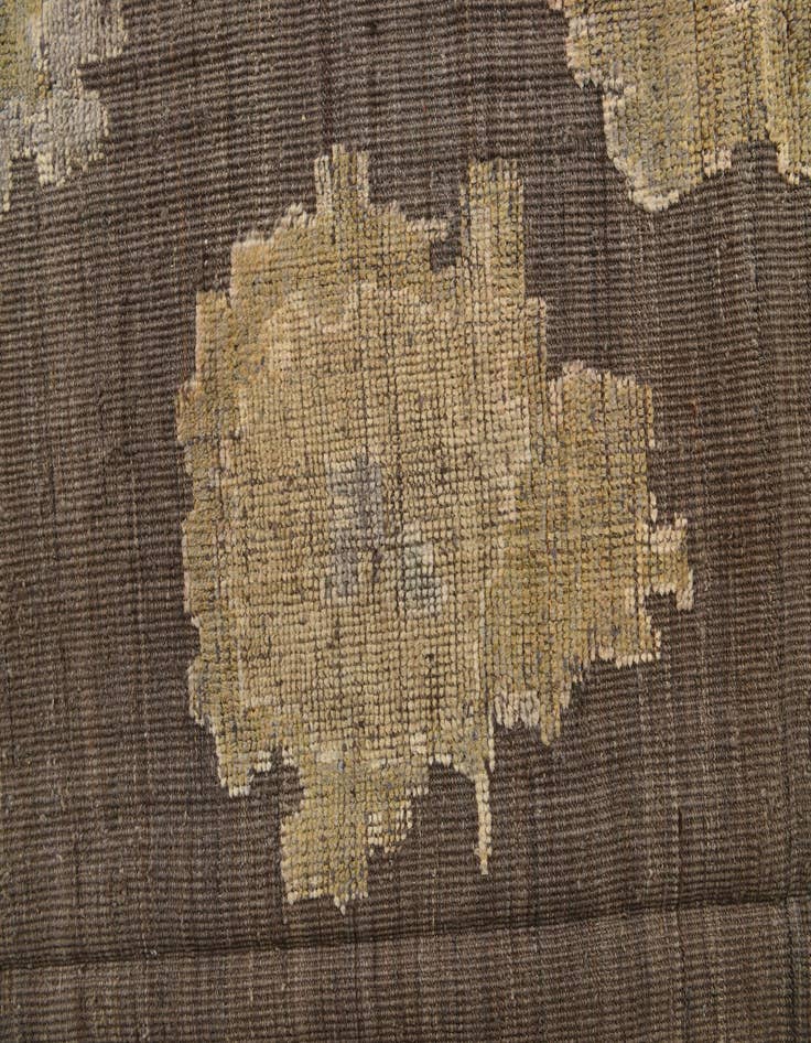 Detail image of 9' 1 x 12' 10  Hand Knotted Oushak Wool Rug