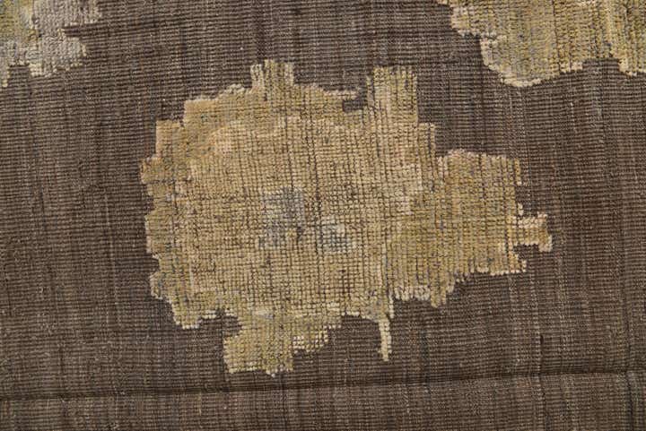 9' 1 x 12' 10 Hand Knotted Oushak Wool Rug