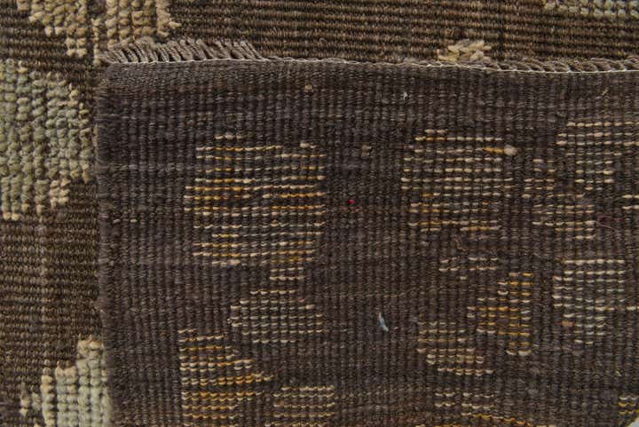 9' 1 x 12' 10 Hand Knotted Oushak Wool Rug