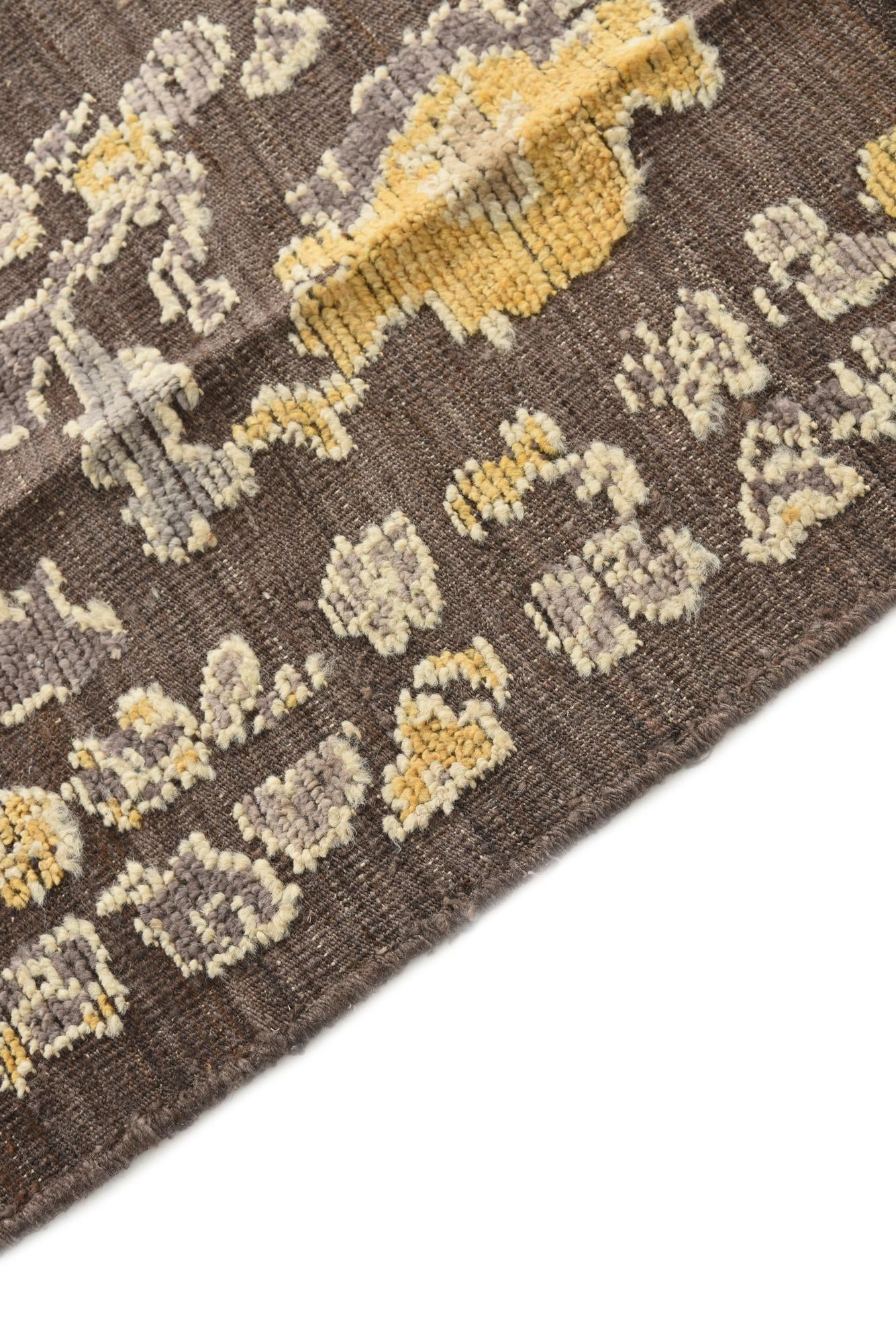 7' 10 x 10' 9 Hand Knotted Oushak Wool Rug