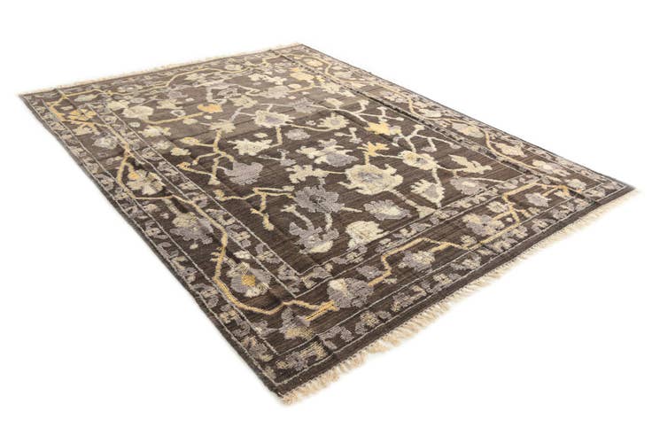 Detail image of 245cm x 310cm anudado a mano Oushak Alfombra Lana