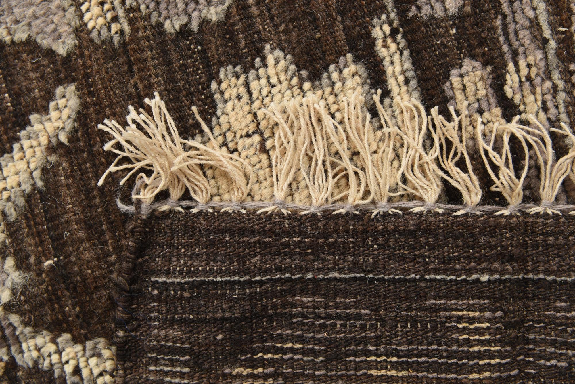 8' x 10' 3 Hand Knotted Oushak Wool Rug