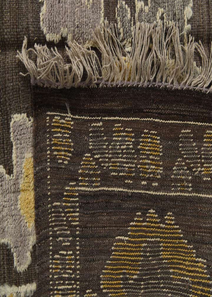 9' 8 x 14' 3 Hand Knotted Oushak Wool Rug