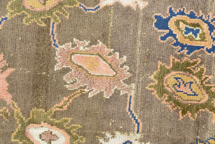 5' 3 x 8' 5 Hand Knotted Oushak Rug