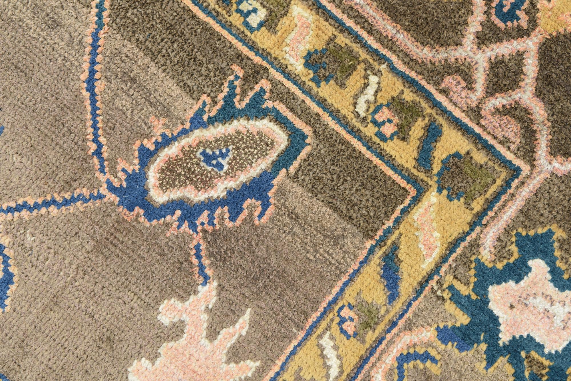 5' 3 x 8' 5 Hand Knotted Oushak Rug