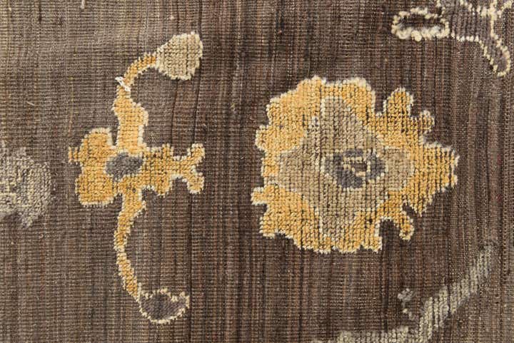 10' 1 x 14' 2 Hand Knotted Oushak Wool Rug