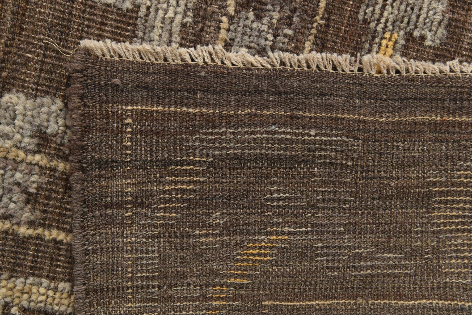 10' 1 x 14' 2 Hand Knotted Oushak Wool Rug