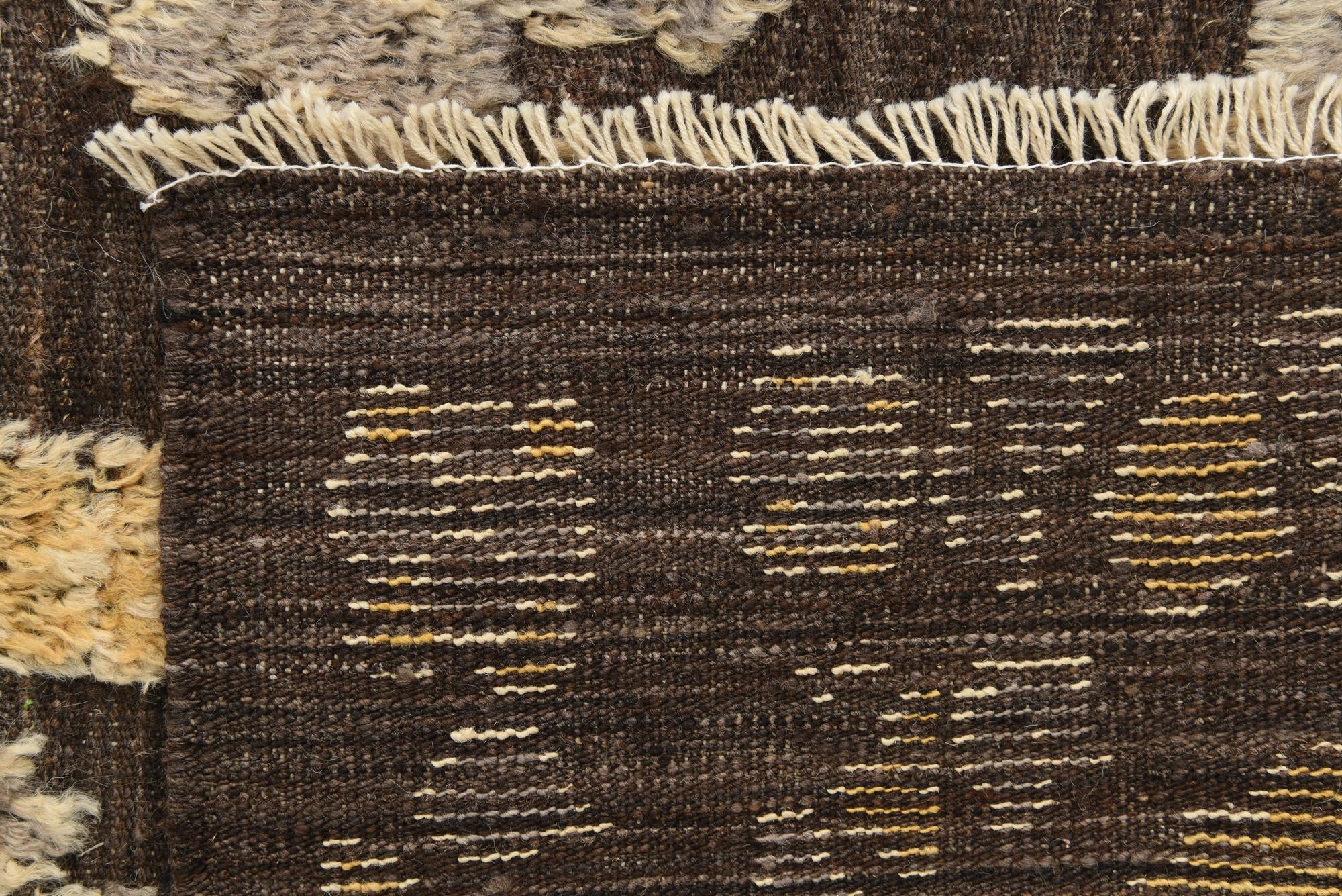 8' x 10' 3 Hand Knotted Oushak Wool Rug