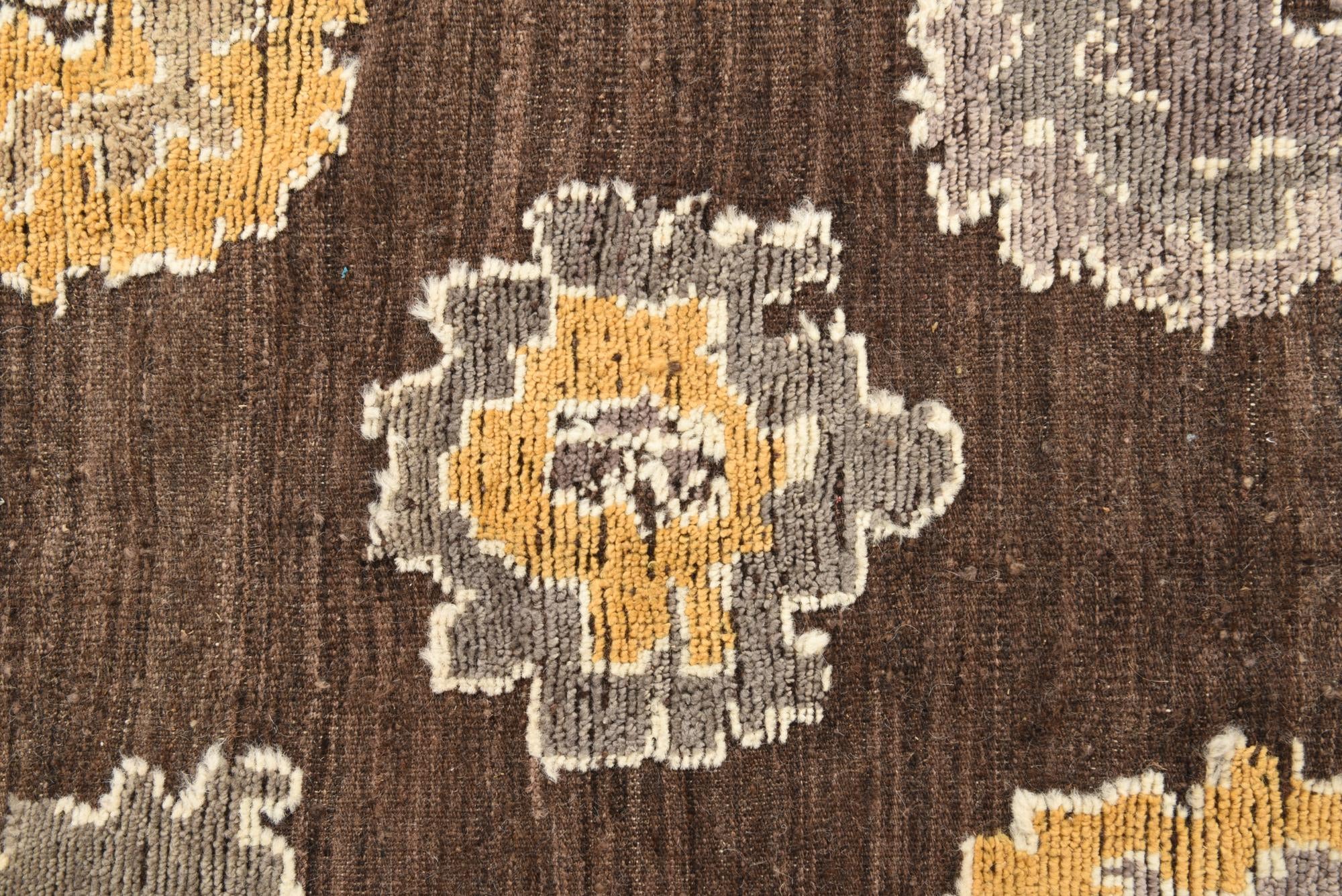 8' 1 x 10' 6 Hand Knotted Oushak Wool Rug