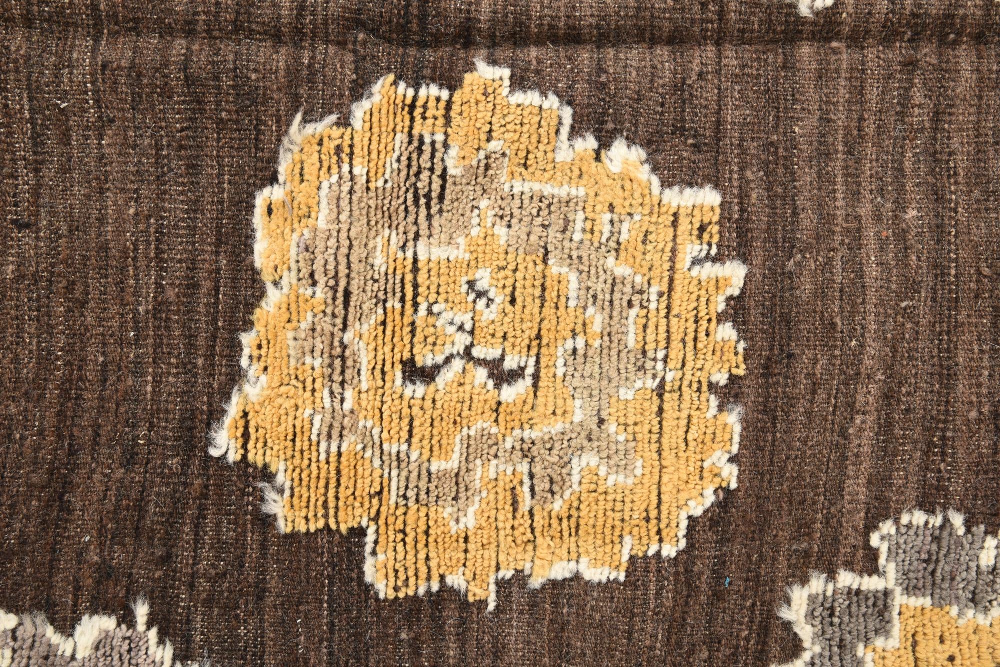 8' 1 x 10' 6 Hand Knotted Oushak Wool Rug
