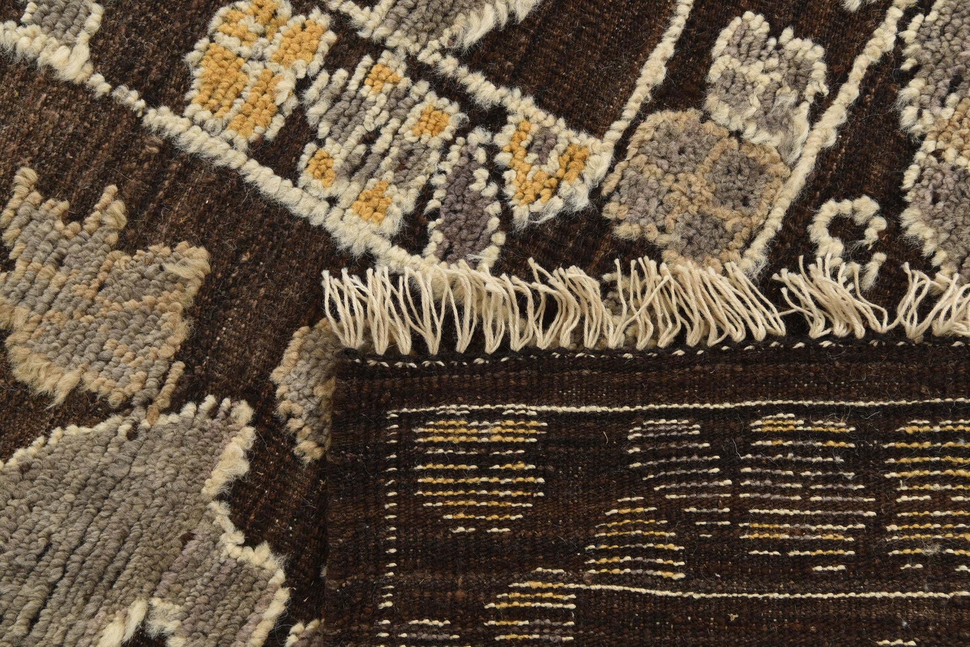 10' 4 x 14' 4 Hand Knotted Oushak Wool Rug
